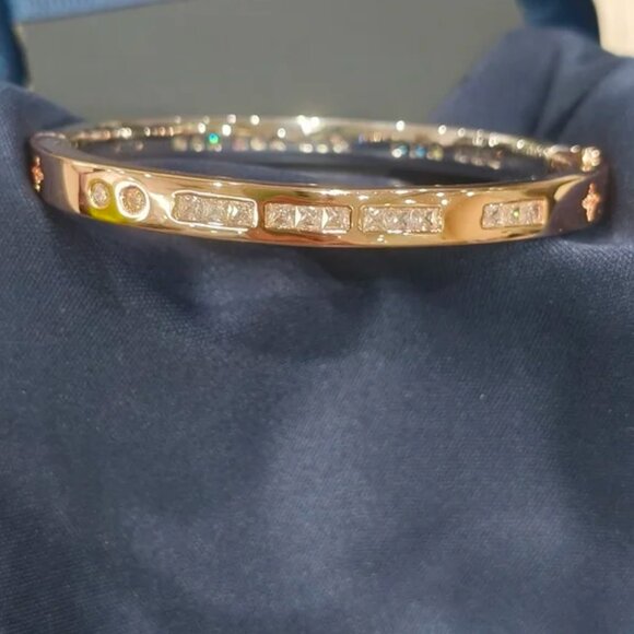 APM Monaco TOI MOI Morse Code Bangle - Picture 4 of 6